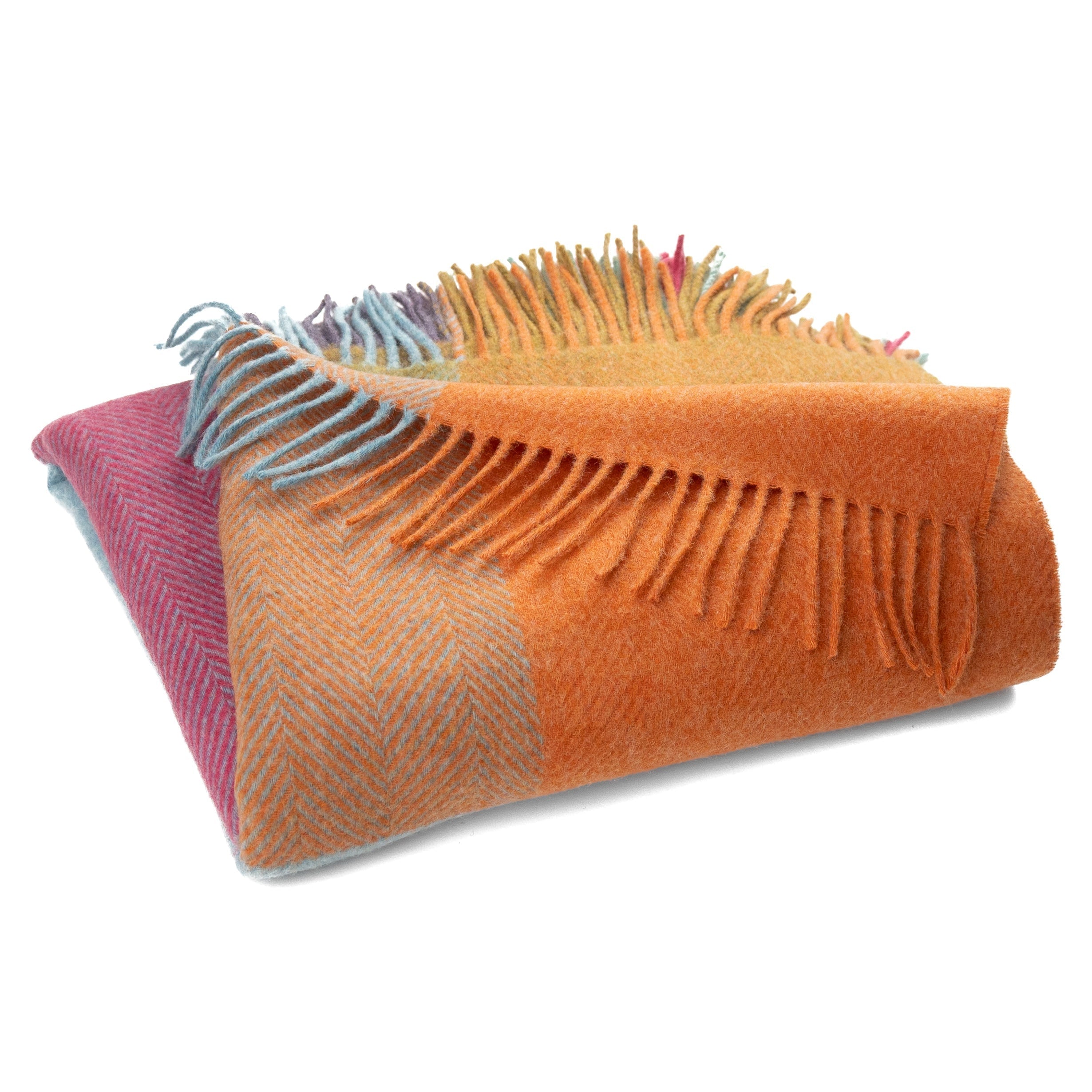 Kaleidoscope Merino Wool Throw